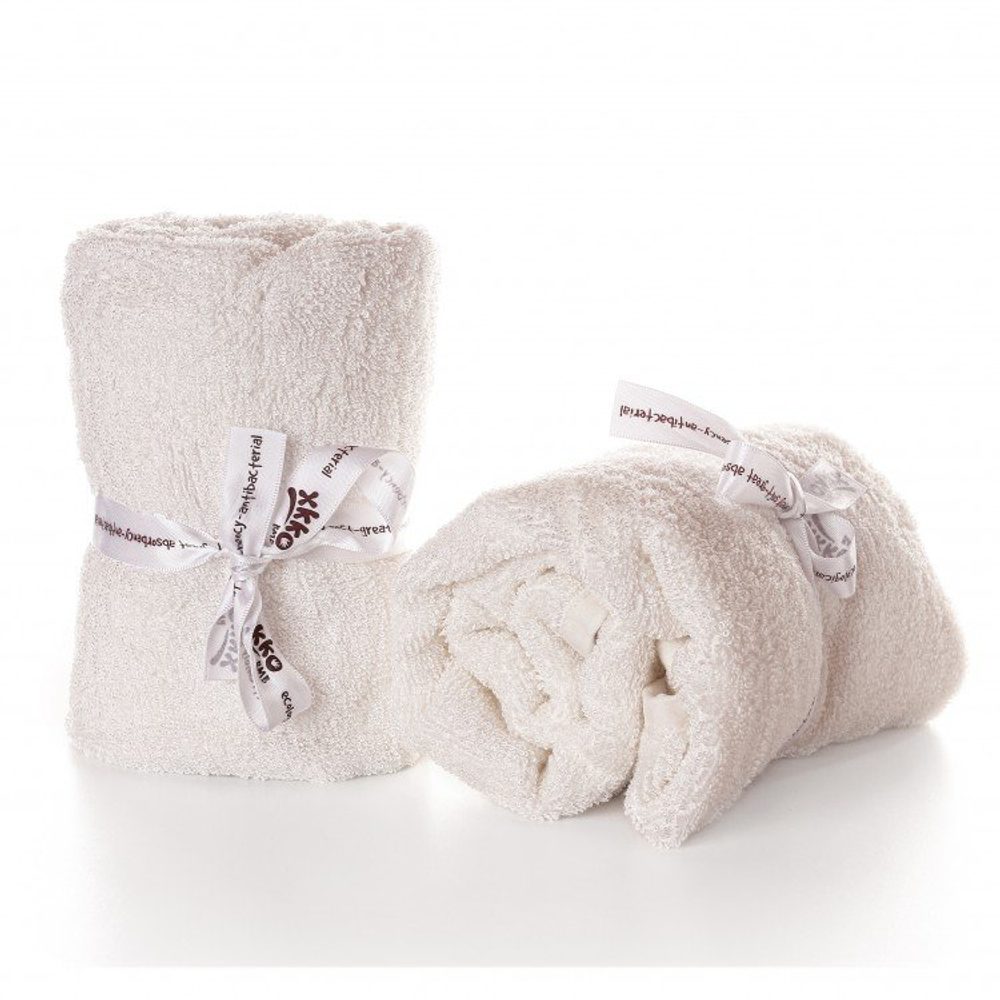 Kikko Bambusové froté pleny XKKO BMB 60x60 Natural 2ks