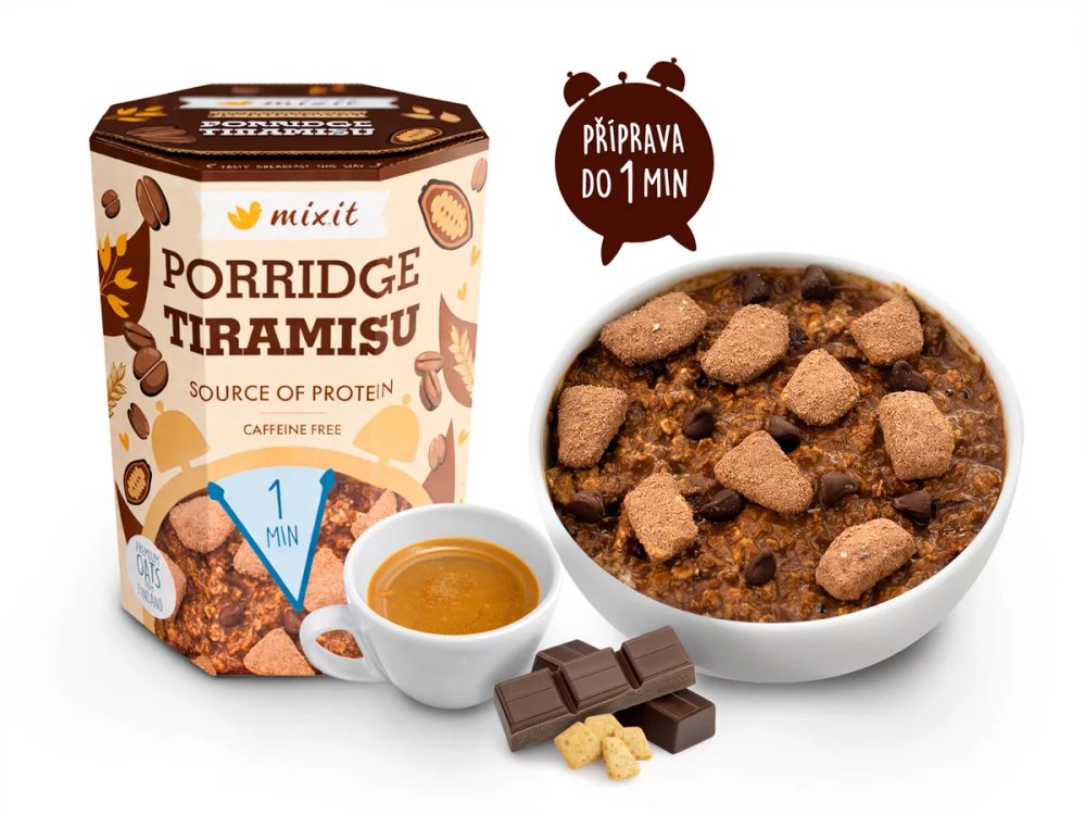 Mixit Minutová ovesná kaše do kapsy - Tiramisu 350g