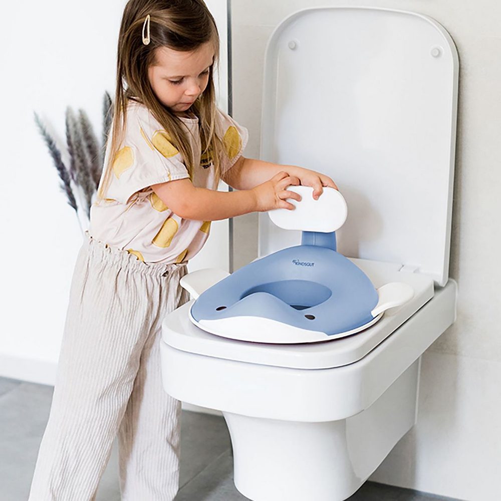 KINDSGUT Sedátko na WC Velryba Holubí modř (obrázek 6)