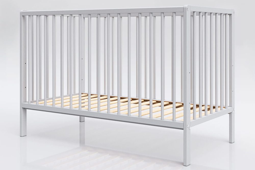 Petite&Mars Postýlka dřevěná - Moony Grey