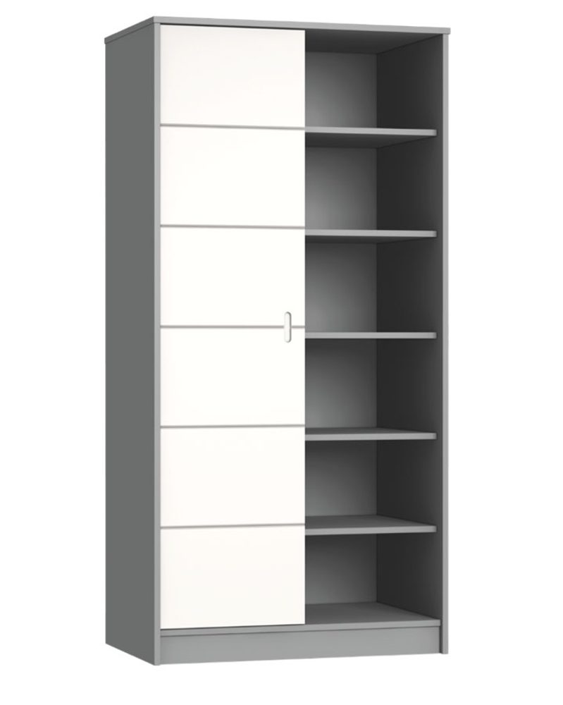 Faktum Alda Silk Grey Skříň dvoudílná