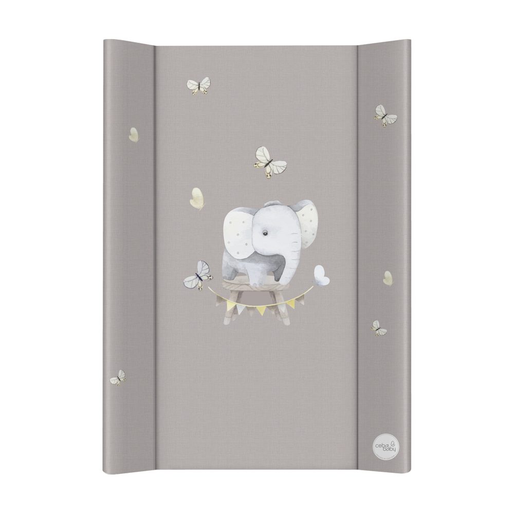 CEBA BABY Podložka přebalovací 2-hranná měkká (50x70) Basic - Little Elephant