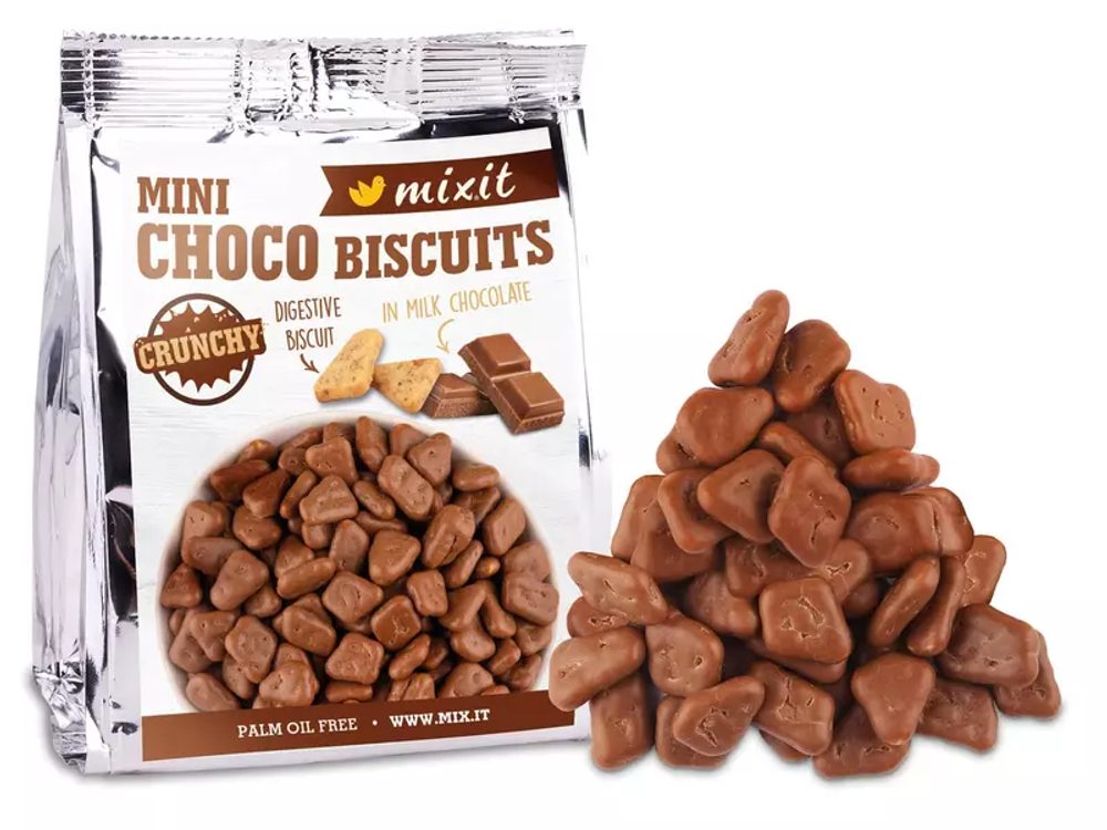 Mixit Křehké sušenky v čokoládě do kapsy (80g)