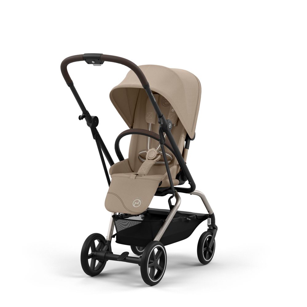 Cybex Eezy S Twist+2 2025 - Taupe / Almond Beige - kočárek golfové hole