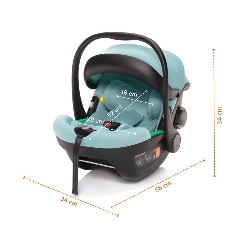 autosedačka XM Plus i-Size, toffee brown