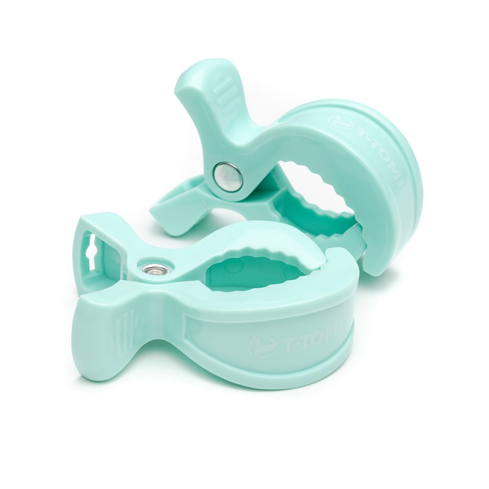 T-Tomi Kočárkový kolíček 2ks -  pastel mint