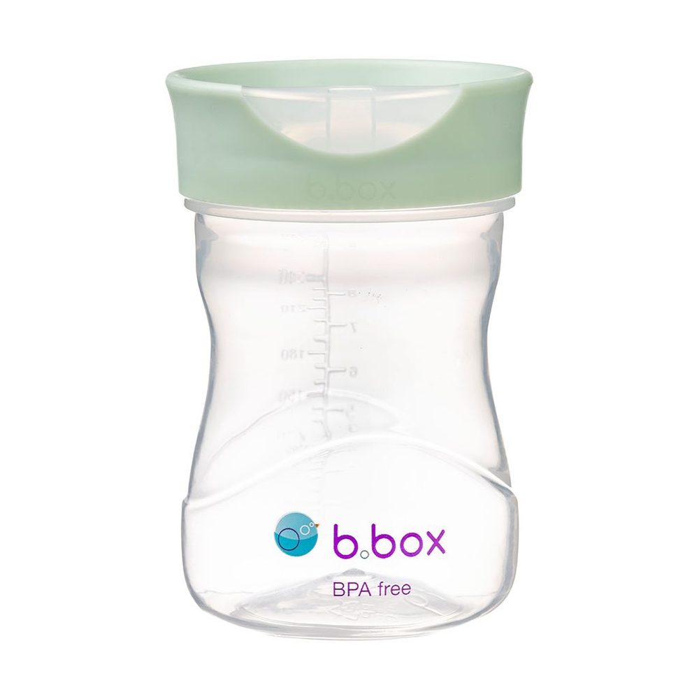b.box Hrneček pro batolata 12m+ - světle zelený 240 ml