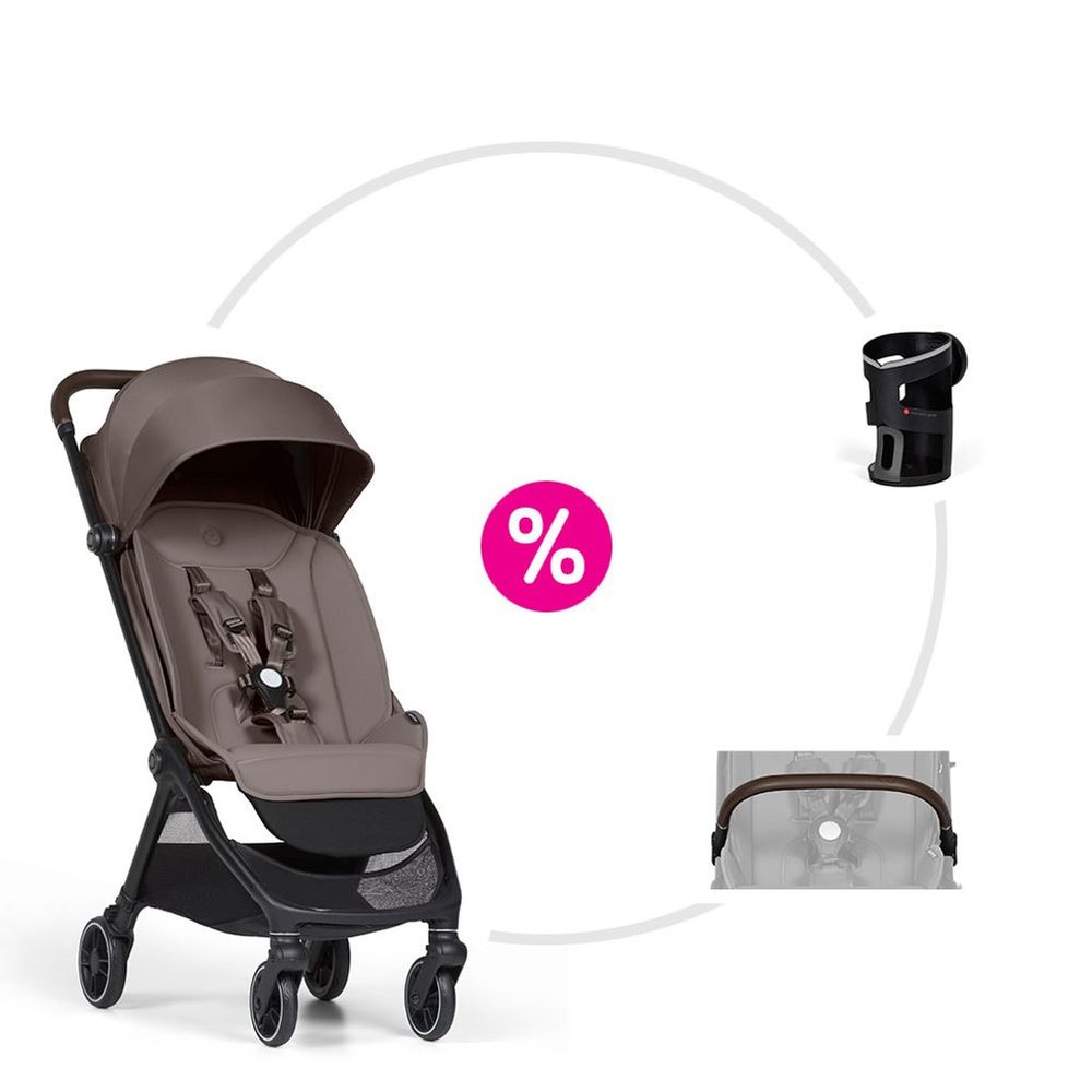 Bumprider Connect Mini kočárek Taupe