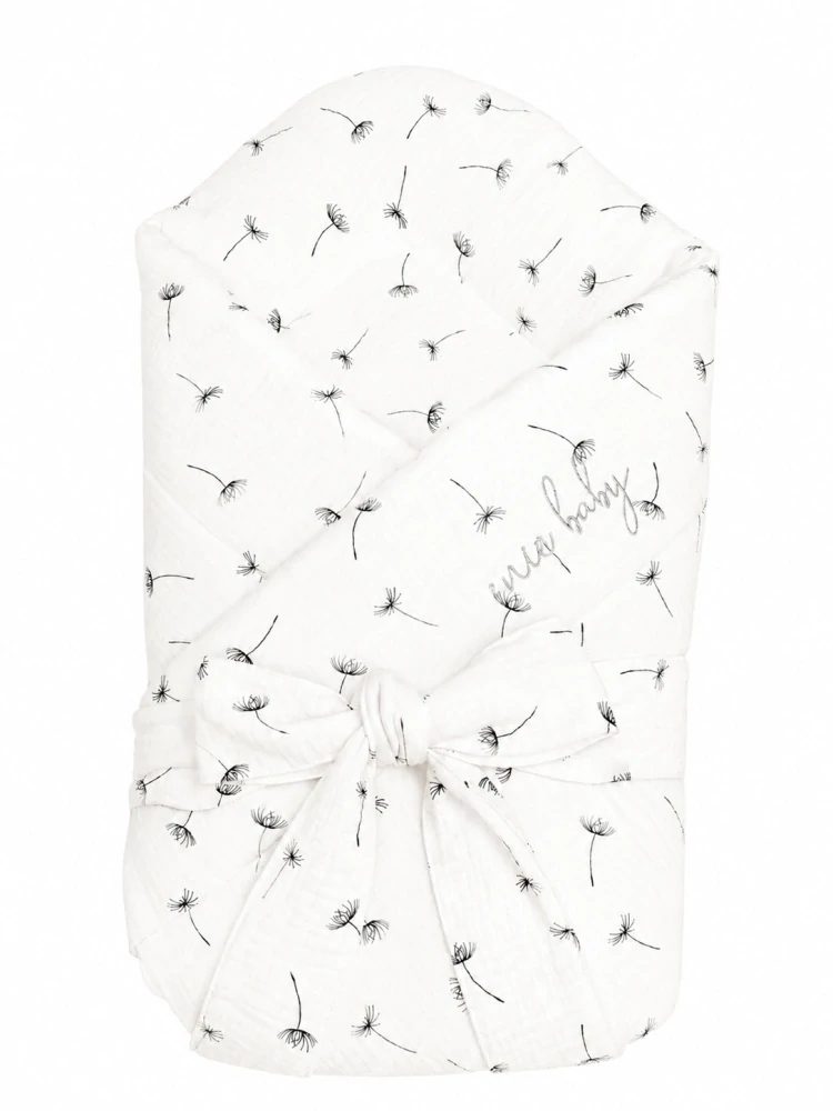 enie baby Mušelínová zavinovačka 80x80cm Pampeliška