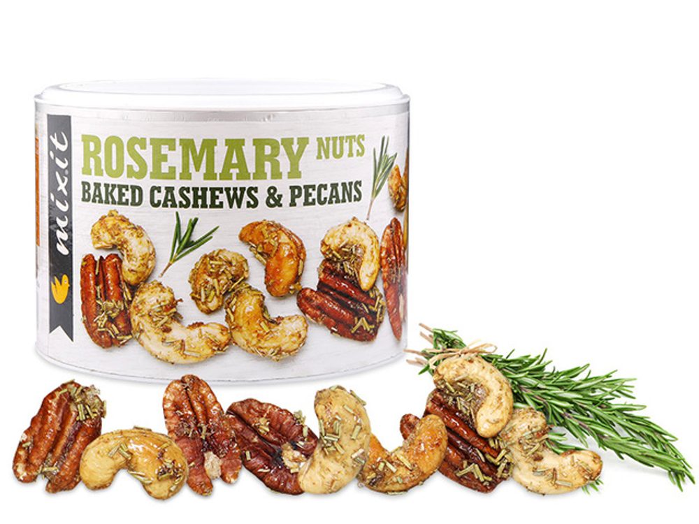 Mixit Oříšky z pece - Rozmarýn a citronová tráva (150g)