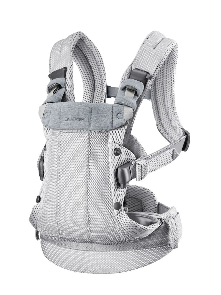 BABYBJÖRN Nosítko HARMONY Silver 3D mesh