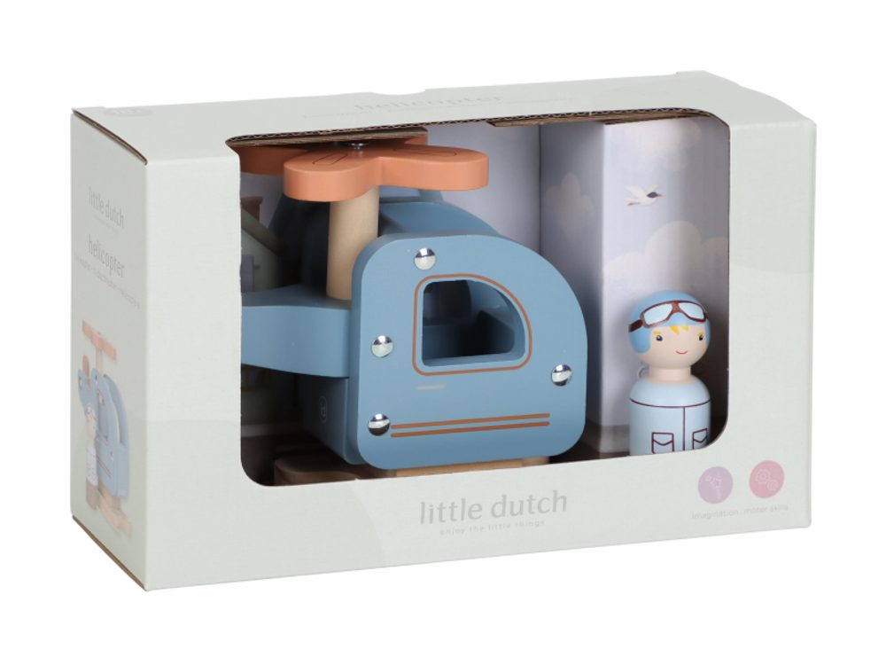 Little Dutch Helikoptéra dřevěná (obrázek 9)