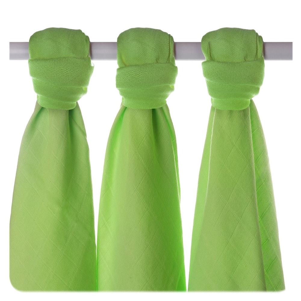 Kikko Bambusové pleny XKKO BMB 70x70 Lime 3ks