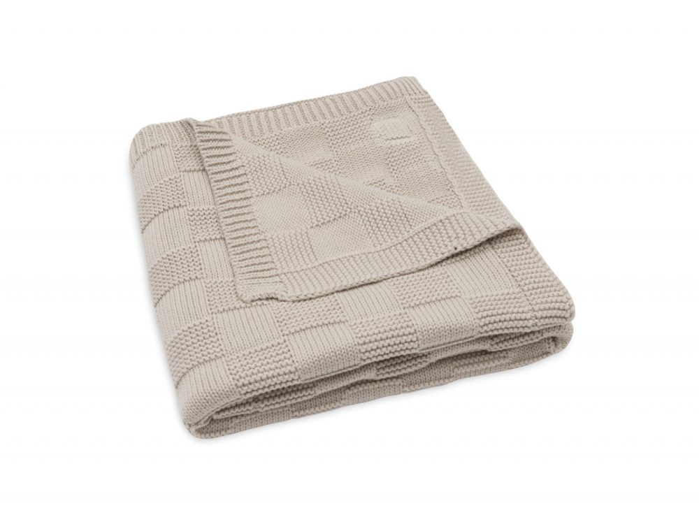 Jollein Deka 75x100cm Box Knit Warm Sand