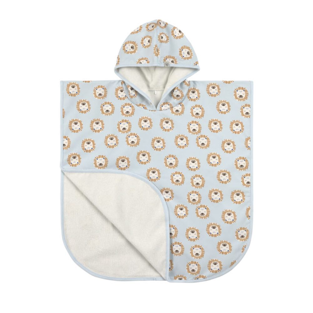Lässig Splash Beach Poncho lion powder blue