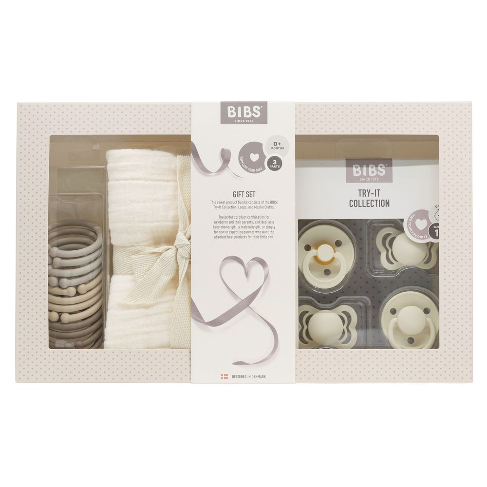 BIBS dárkový set pro miminka velký - Ivory (obrázek 3)