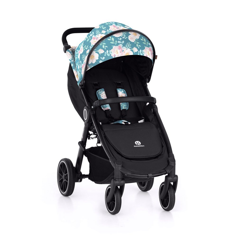 Petite&Mars Street+ RWS Black + Stříška Limited 100 - Roses