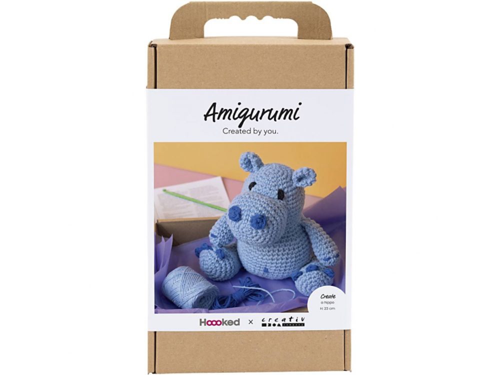 Creative Amigurumi sada háčkování - HROŠÍK