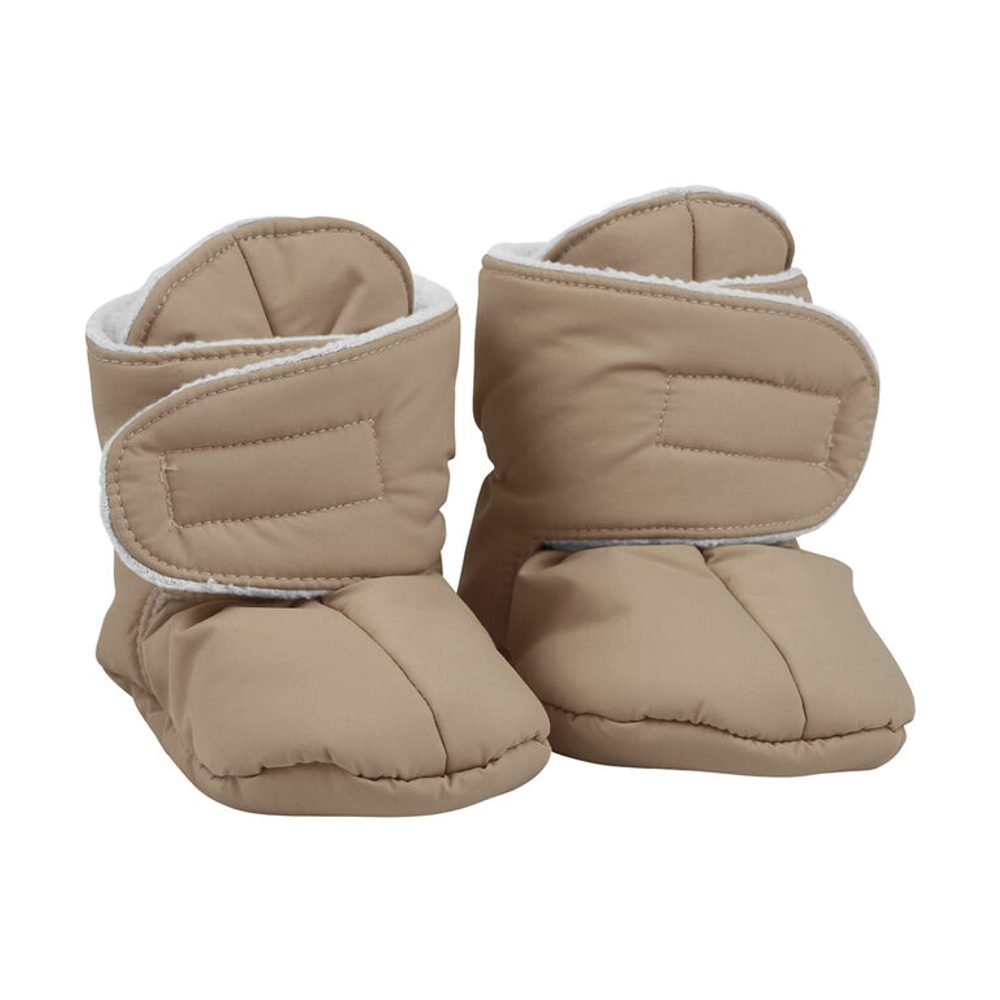 Voksi Baby Booties dark sand light grey 1-2 roky
