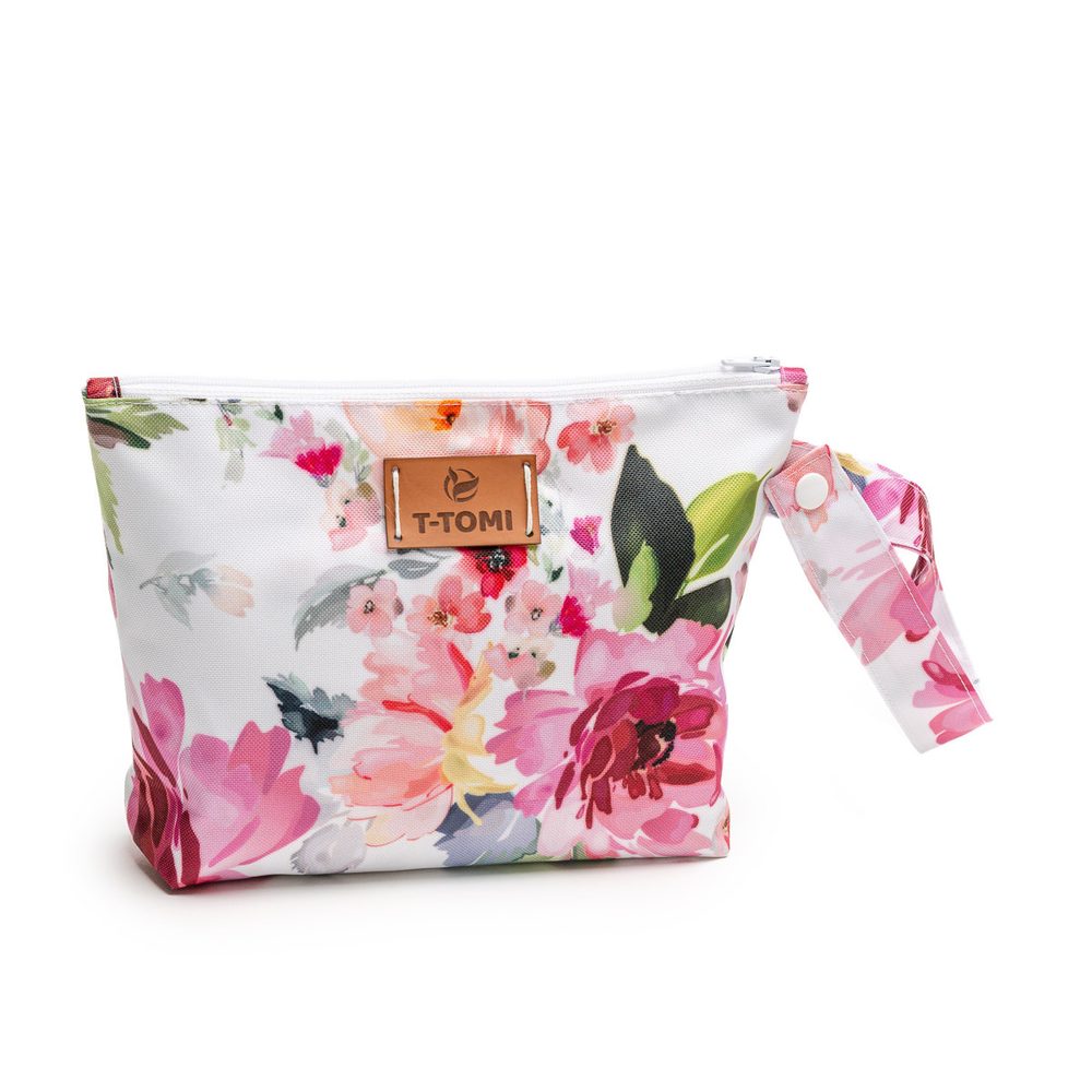 Levně T-Tomi Small Baggie - Watercolor flowers