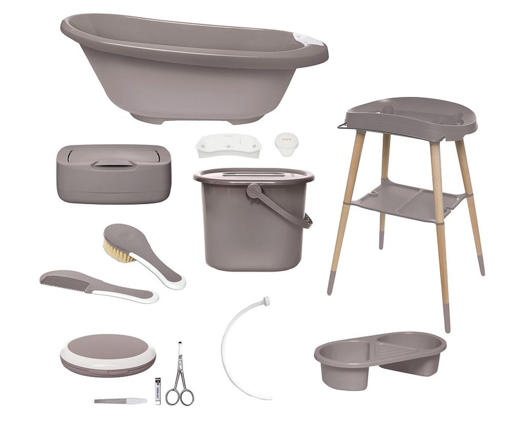Bebe-Jou Digitální koupací sada Bébé-jou Sense Plus 8 dílná Chalk Brown