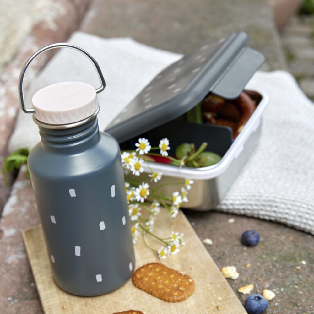 Lässig Lunchbox Stainless Steel Happy Prints midnight blue (obrázek 5)