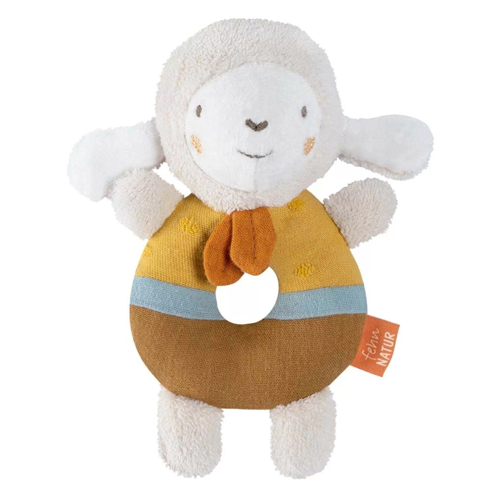 BABY FEHN Měkký kroužek ovečka