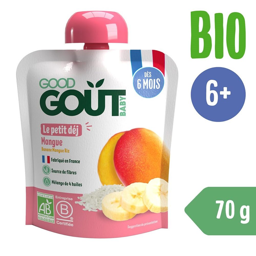 Good Gout BIO Mangová snídaně 70 g