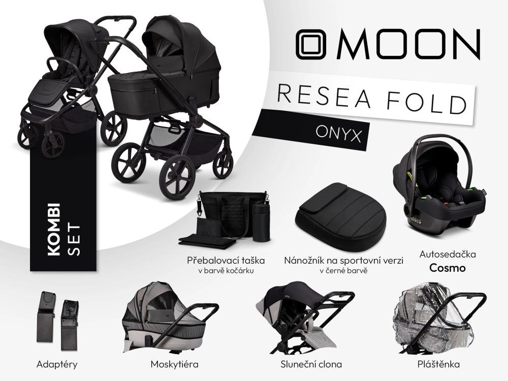 Moon ReSea FOLD kombi set - ONYX