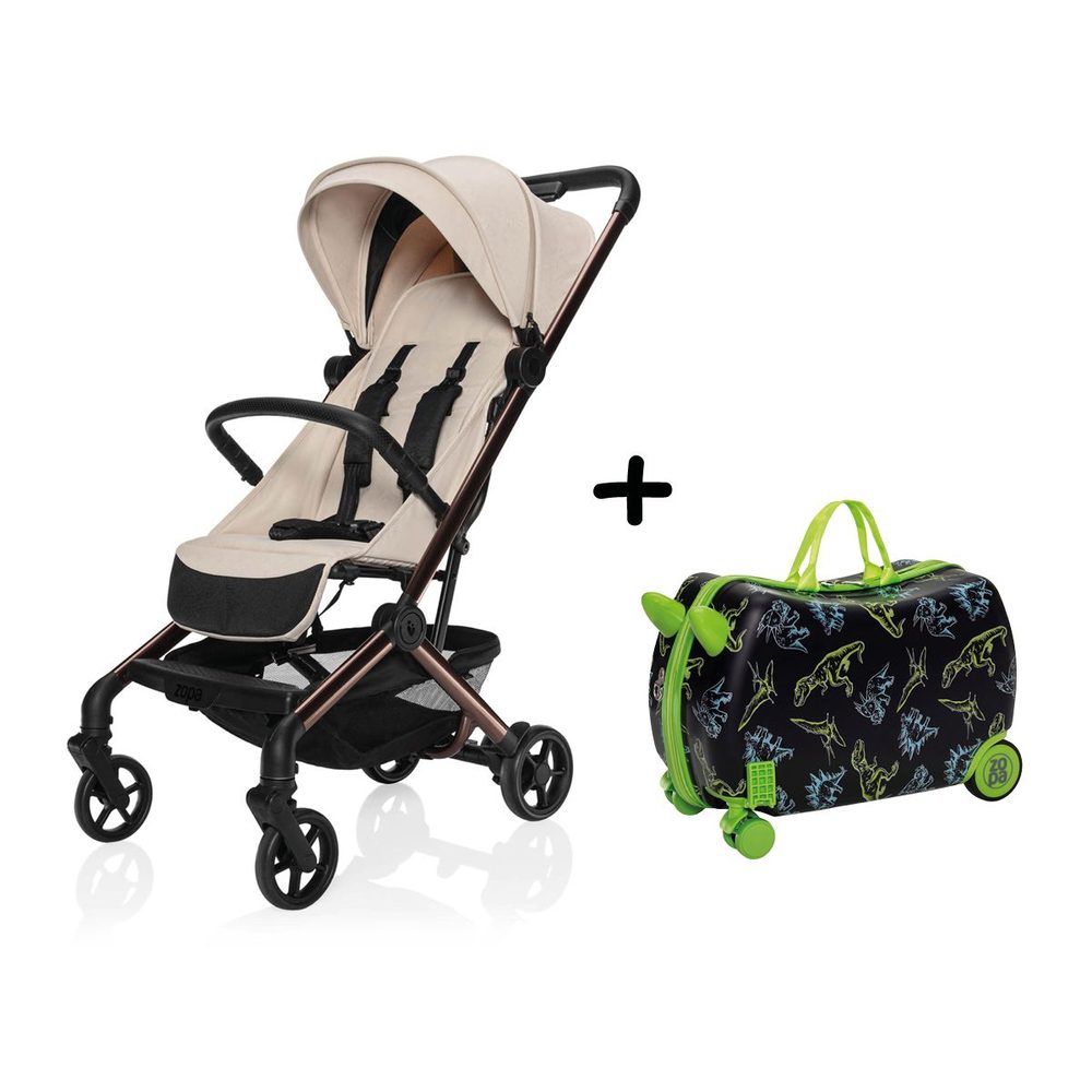 ZOPA Sportovní kočárek Jet + kufřík Pack&Ride ZDARMA - Quartz Beige