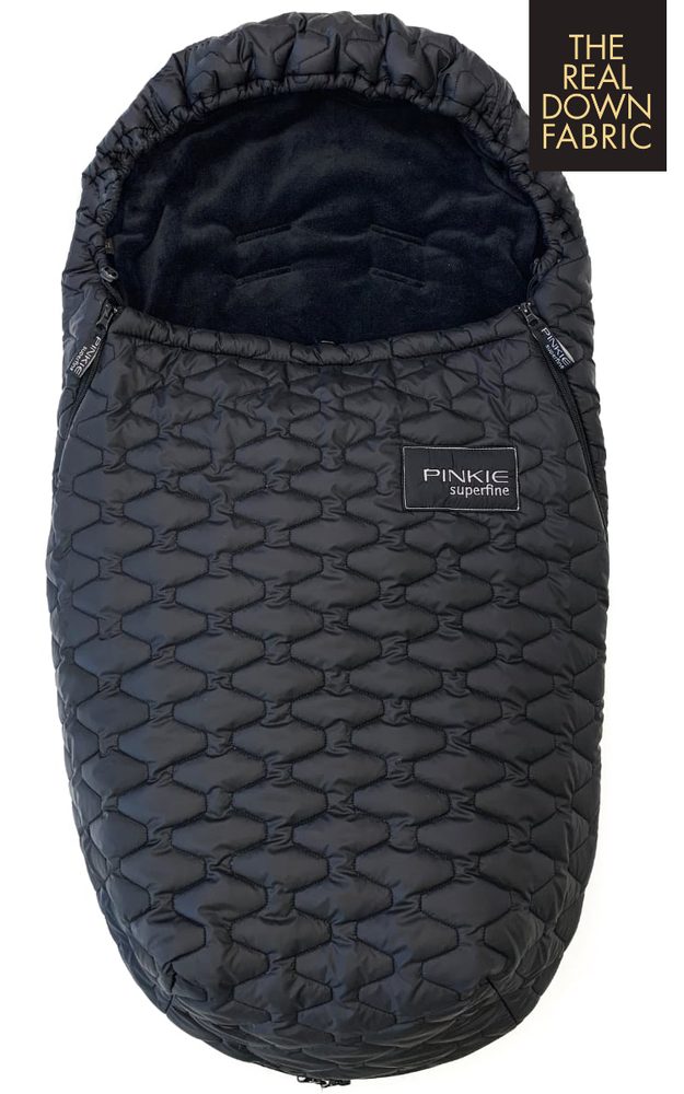 Pinkie péřový zimní fusak Superfine Black