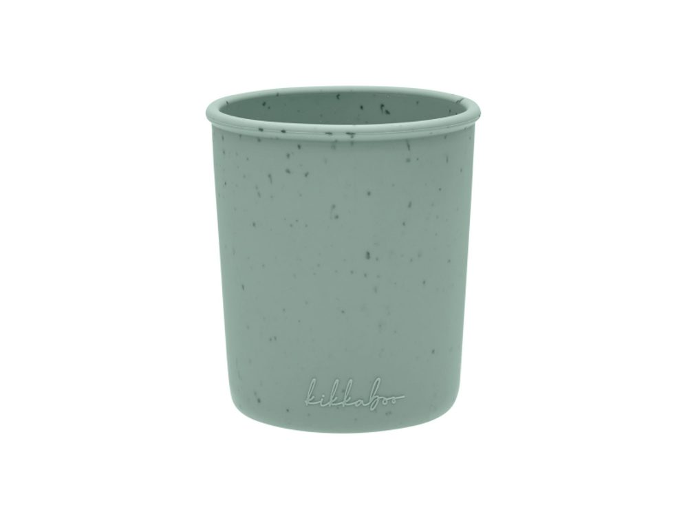 KikkaBoo Kelímek Platinum Silicone Sage