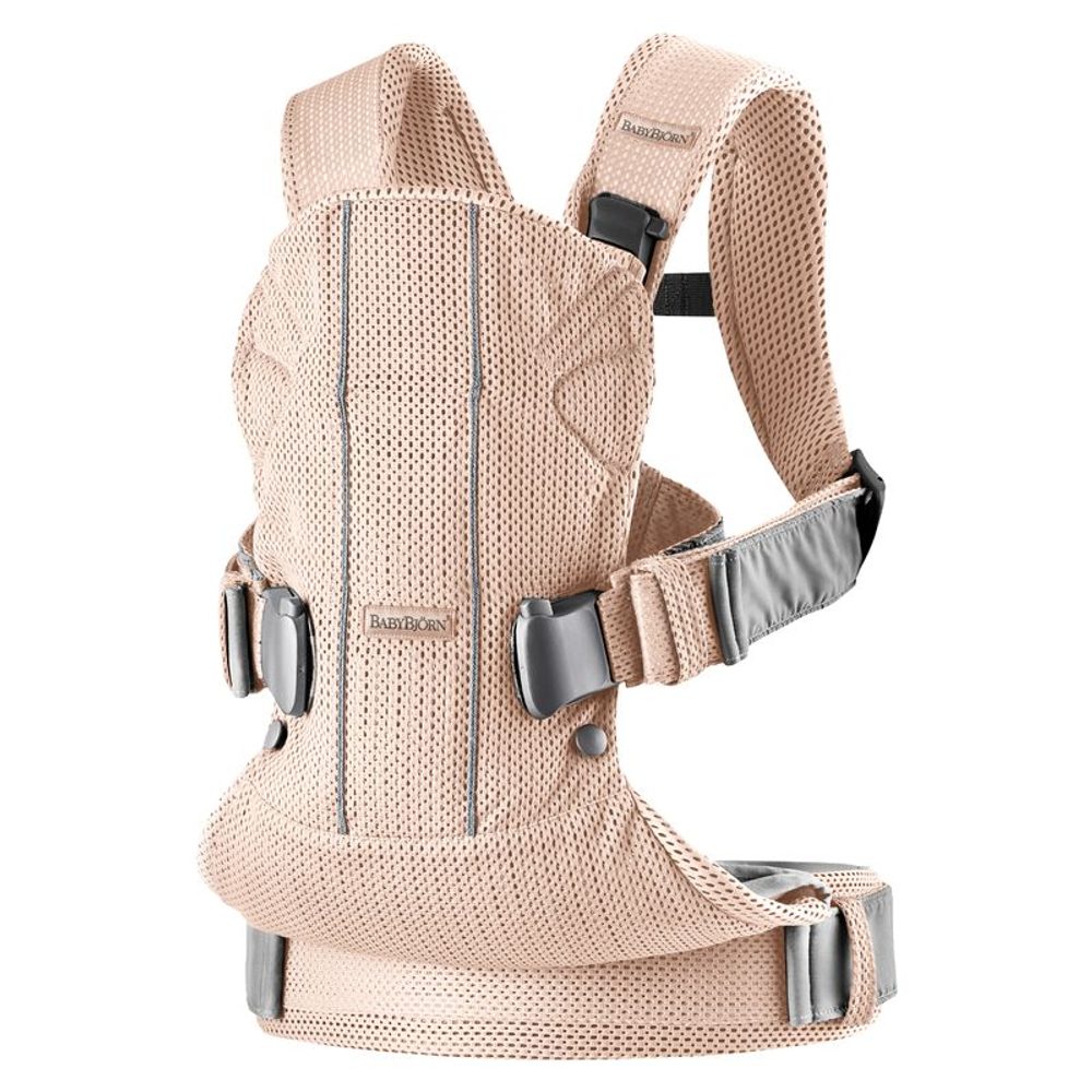 BABYBJÖRN Ergonomické nosítko ONE Pearly Pink 3D Mesh