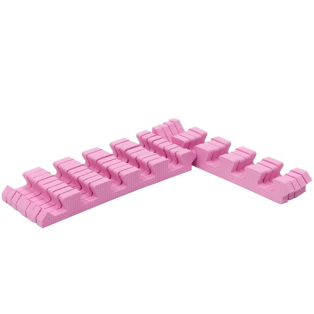 Rialto Baby Sada okrajů Pink pro pěnové puzzle 90x90 cm