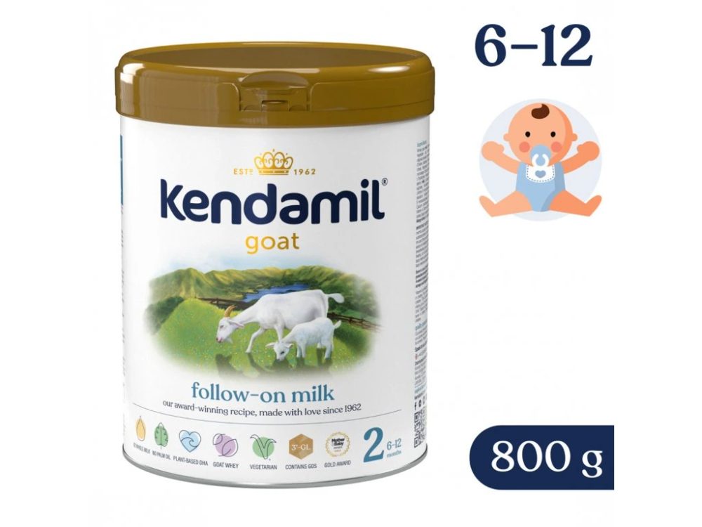 Kendamil pokračovací kozí mléko 2 DHA+ 800 g