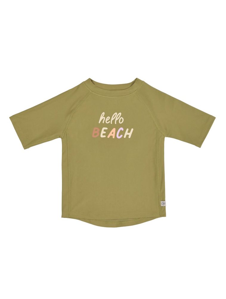 Lässig Splash Short Sleeve Rashguard hello beach moss 19-24m