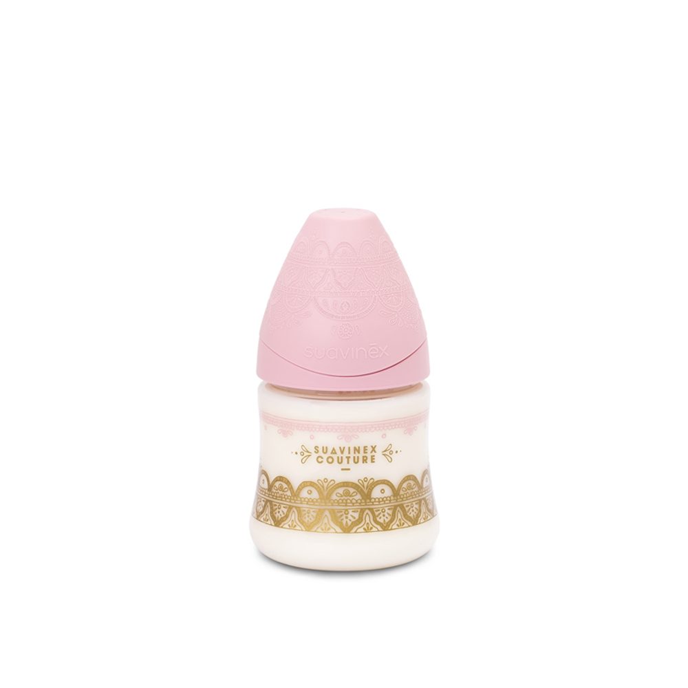 Suavinéx lahev Haute Couture silikon 150ml - RŮŽOVÁ