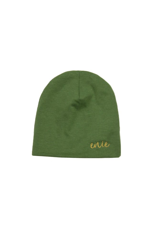 enie baby Dětská čepice BAMBOO 18-24m khaki
