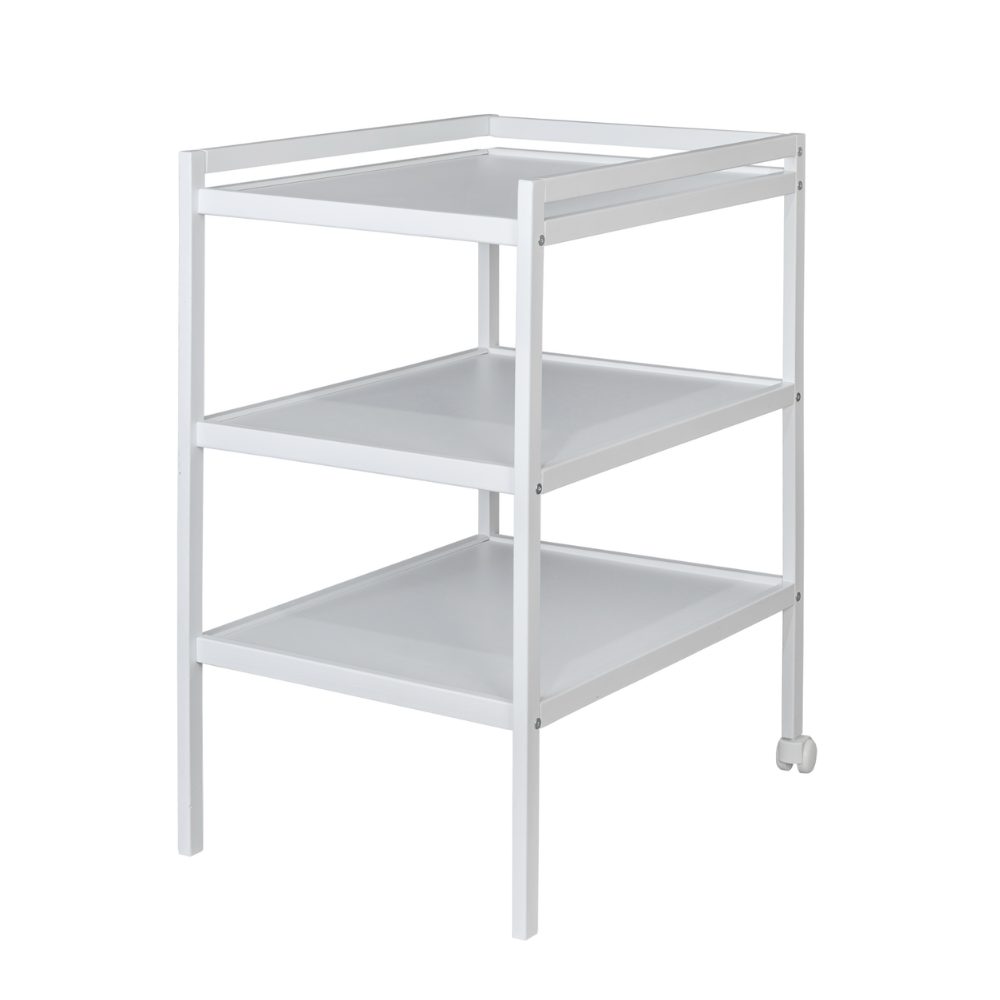 Levně PETITE&MARS Pult přebalovací dřevěný Lumi White Wood