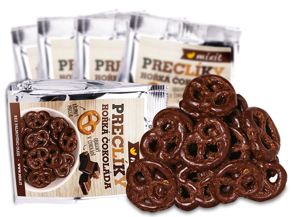Mixit Preclíky do kapsy - Hořká čokoláda (70g)