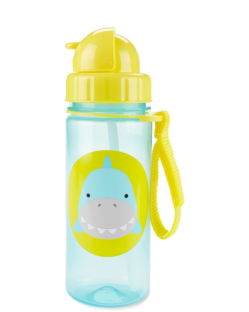 Skip Hop Zoo Hrnek s brčkem PP bez PVC a BPA 12m+ - Žralok