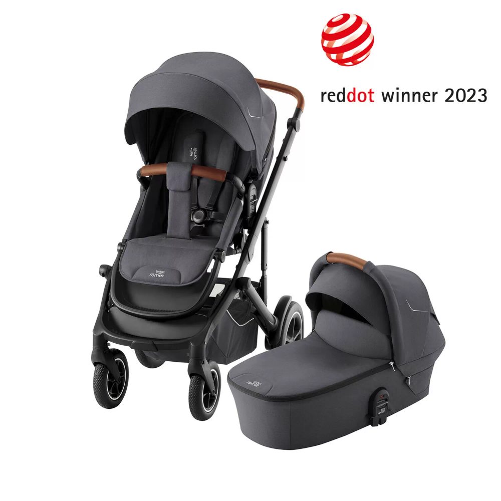 BRITAX RÖMER Set Smile 5Z + hluboká korba 2025 - Midnight Grey
