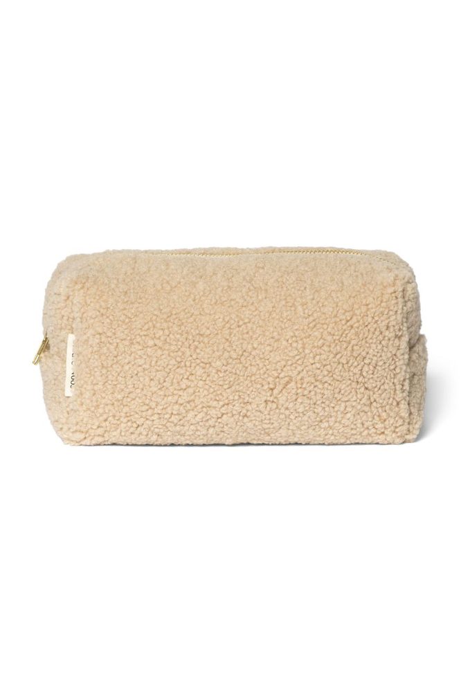 STUDIO NOOS Pouzdro - Ecru teddy