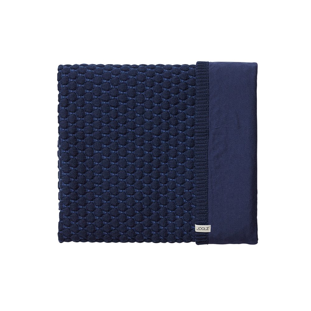 JOOLZ Essentials Blanket - deka medové plásty - Blue