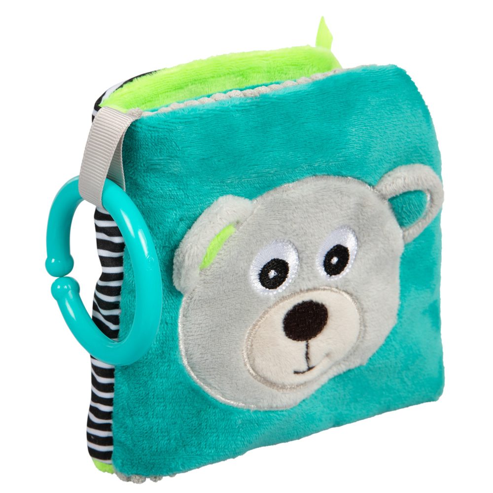 Canpol babies Plyšová knížka Medvídci, šedá