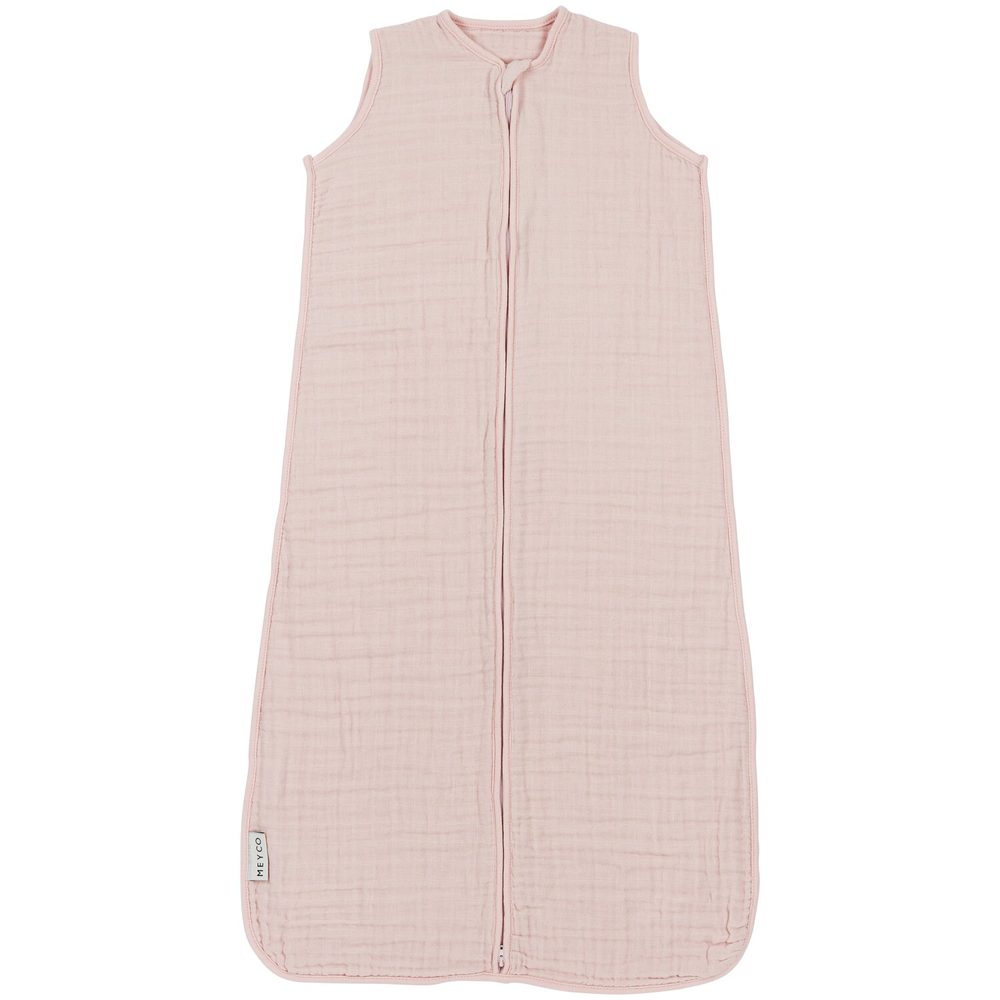 Meyco LETNÍ mušelínový spací vak 70 cm - Soft pink