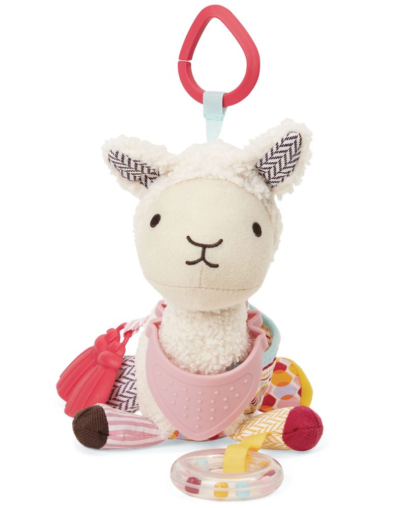 Skip Hop Hračka na C kroužku Bandana Buddies - Lama 0m+