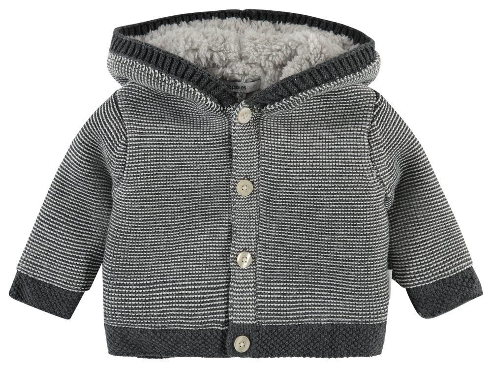 Noppies Cardigan Quartz Grey Melange