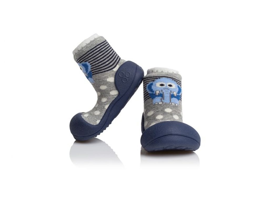 Attipas botičky ZOO - navy S / EURO 19 / 96-108 mm