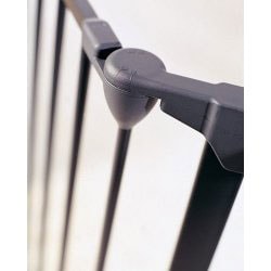 BabyDan Prodloužení pro prostorovou zábranu Flex černé 33 cm